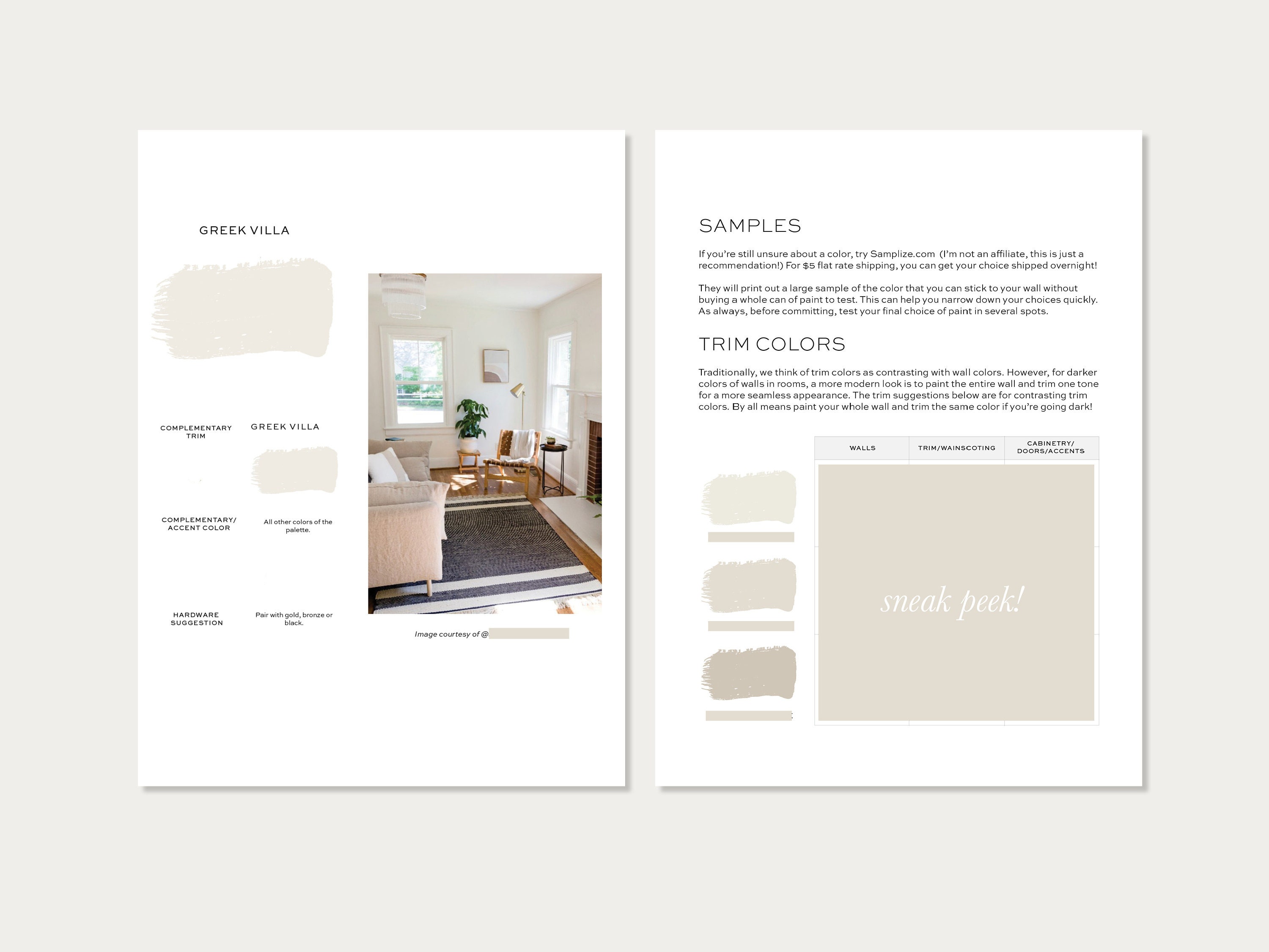 Sherwin Williams Greek Villa Color Palette, Interior Design Color ...