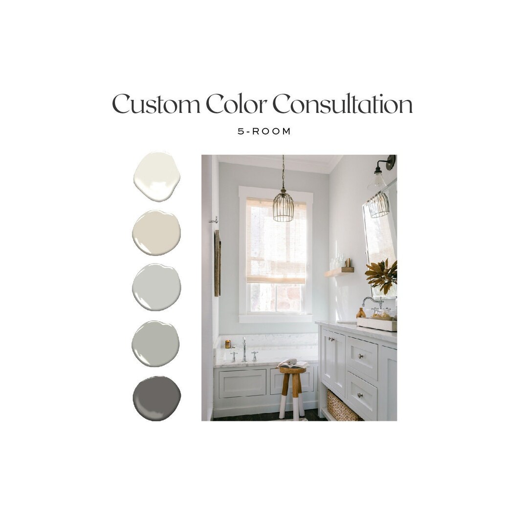 5room Custom Paint Color Econsultation, Home Interior Paint Color