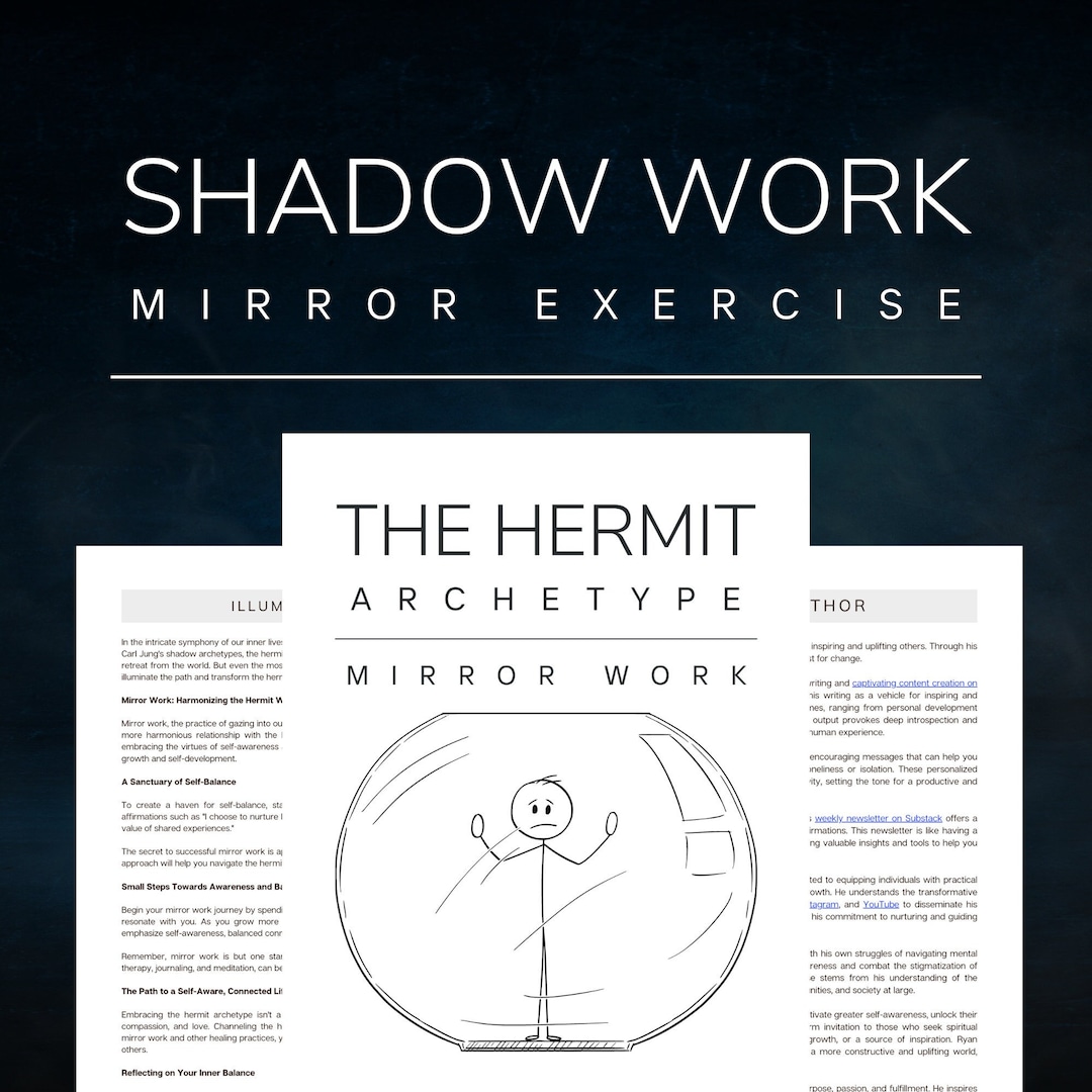Shadow Work Mirror Exercise .pdf Connecting With Your Inner Hermit: A Shadow Work Mirror Exercise ...