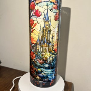 Beauty and the Beast  20oz stainless steal tumbler