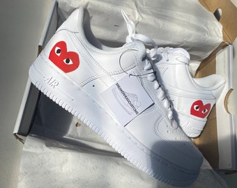 Custom Air Force 1 Cdg - Etsy