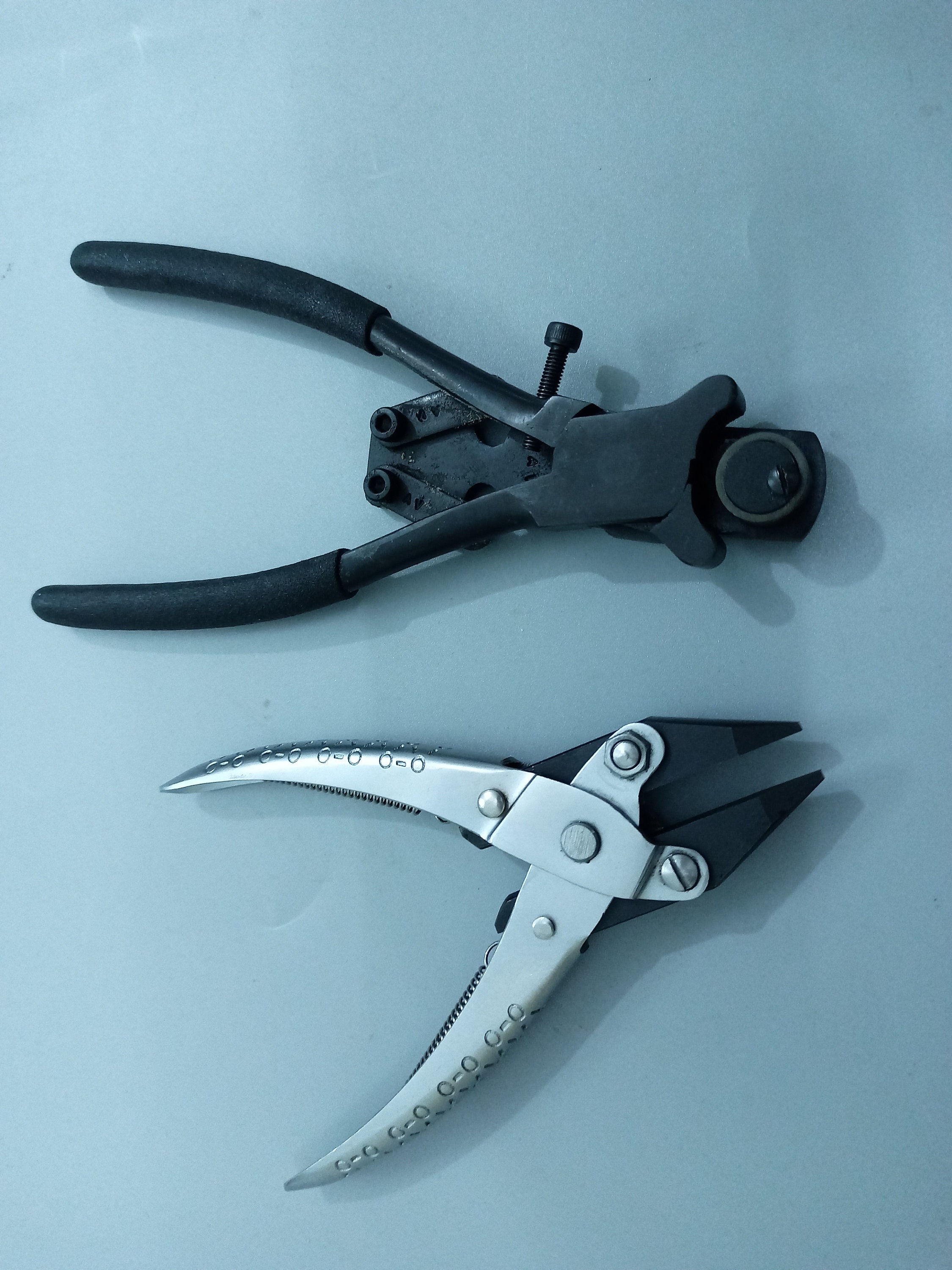Bending Plier and Parallel Nose Spring Plier Set of 2 Plier Etsy