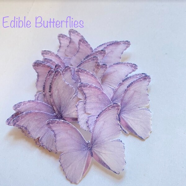 Wafer Paper Butterflies Etsy