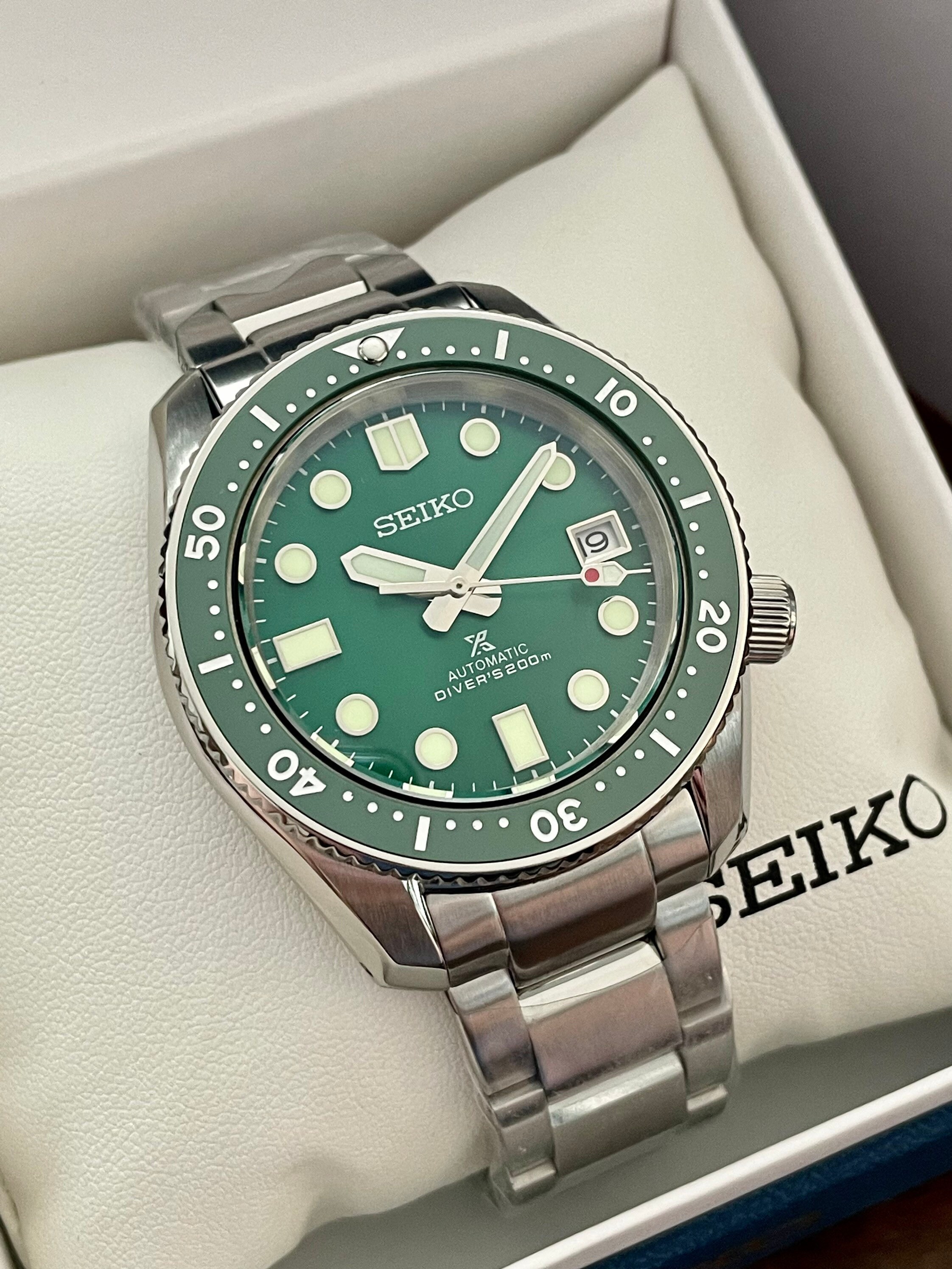 Seiko Green Dial - Etsy