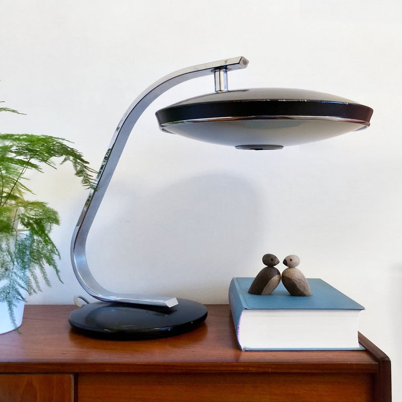 Fase Model 520-C Madrid Desk Lamp | Mid-century Modern Office De Fase Model 520-C Madrid Desk Lamp | Mid-century Modern Office De