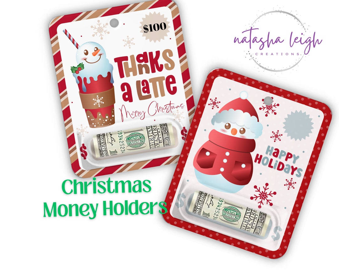 Holiday Money Cards With Envelopes