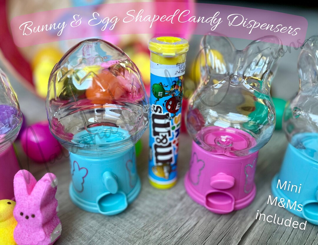Personalized Easter Candy Dispenser Easter Basket Stuffer Kids Easter