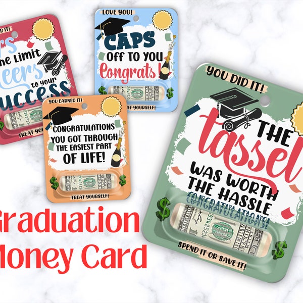 Graduation Money Holder Card| Graduation Gift| Money Holder| Money Gift| Money Card| Student Gift| Senior Gift| Cash Gift Idea| Grad Gift