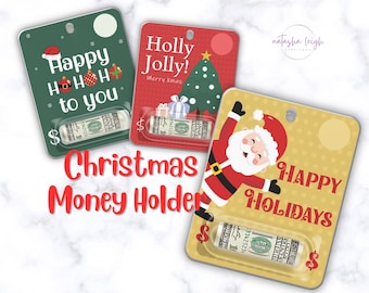 Christmas Money Holder Card: Holiday Cash Gift for Teens
