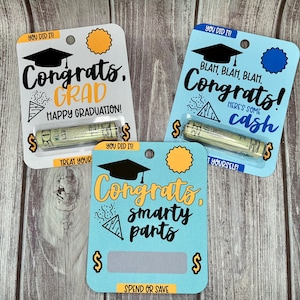 Graduation Money Holder Card | Handmade Cash Gift