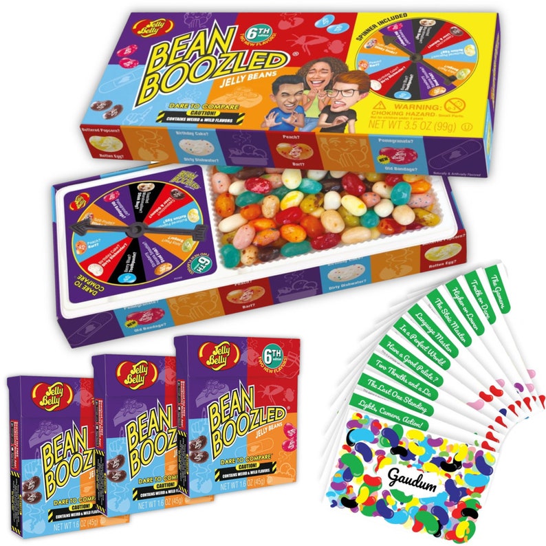 Jelly Belly Bean Boozled Game 6th Edition Bundle by Gaudum Etsy