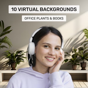 10 Zoom Backgrounds, Zoom Background Office, Zoom Background Home Office, Zoom Backgrounds, Virtual Background, Zoom Call Backdrop