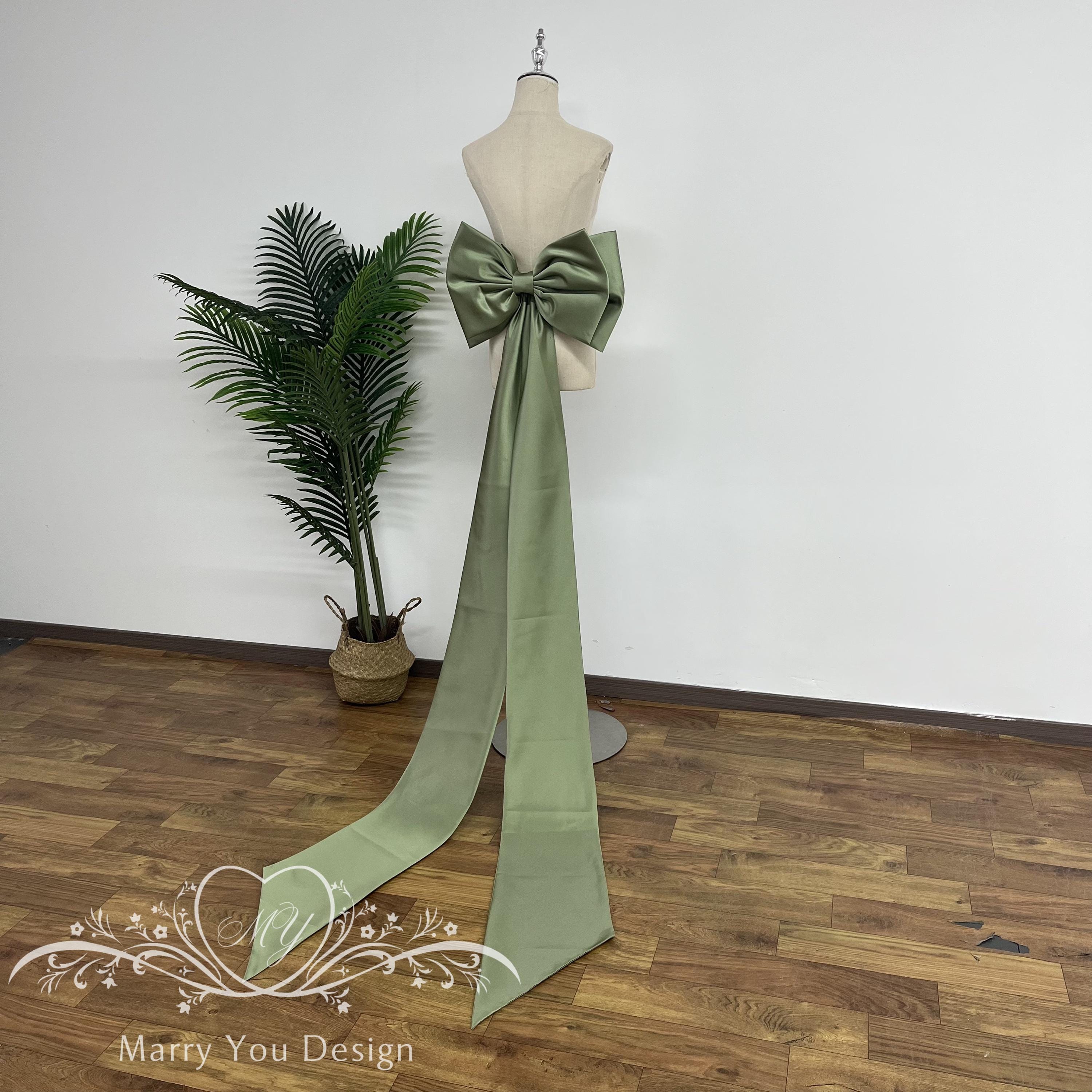 large satin bow for wedding dress 25 Best Wedding Dress with a Bow Styles for 2023-2024