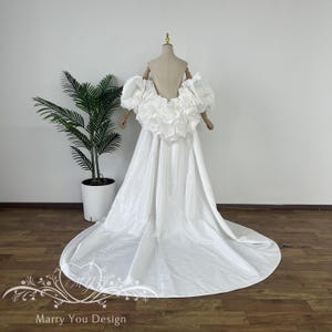 3D Floral Taffeta Open Front Shawl,Taffeta Women Fashion Shrug for Wedding,Wedding Rose Cape,Romantic Bridal Bolero,Detachable Wedding Cape