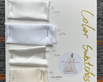 Color Swatches for satin