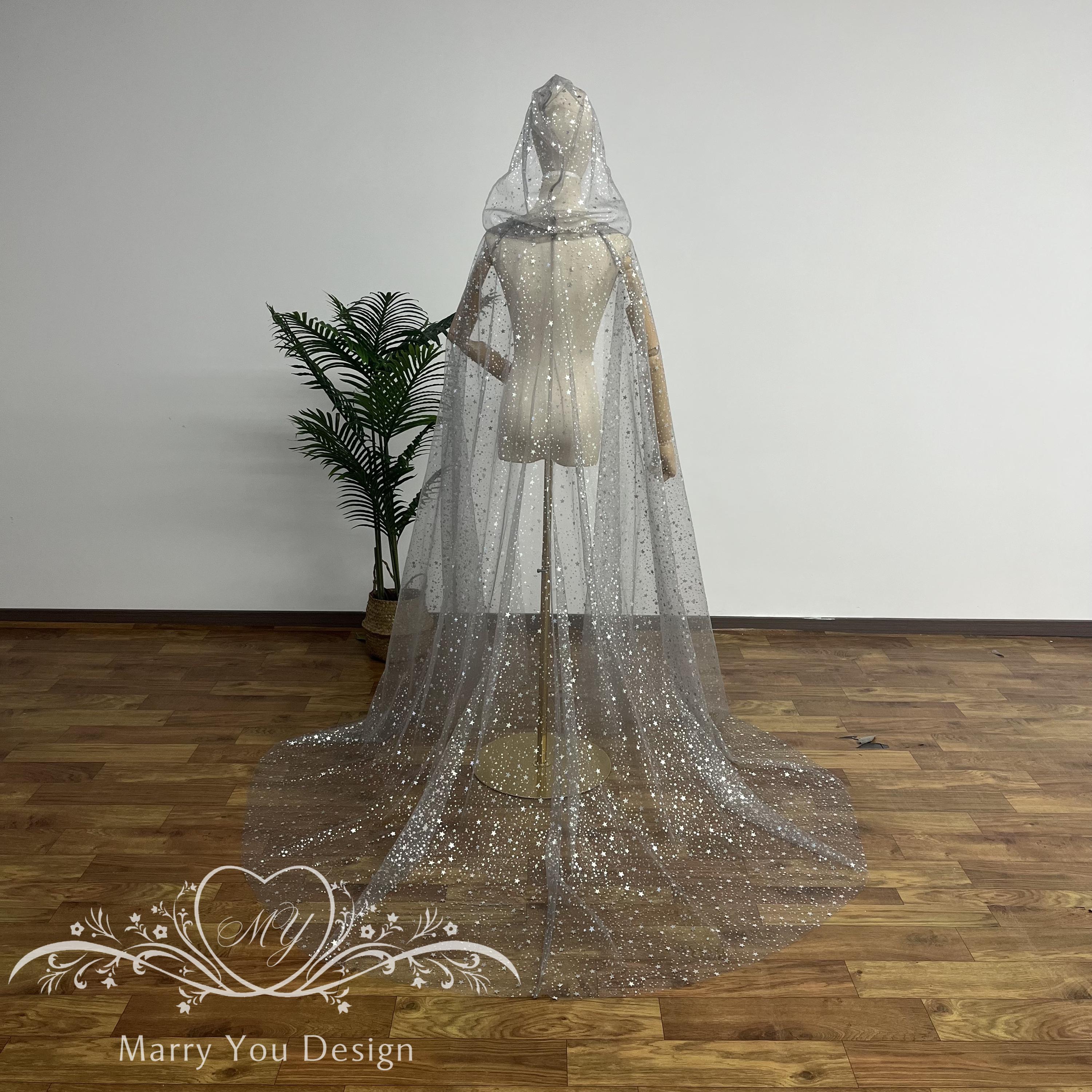 Hooded Tulle Cape - Etsy Hooded Tulle Cape - Etsy