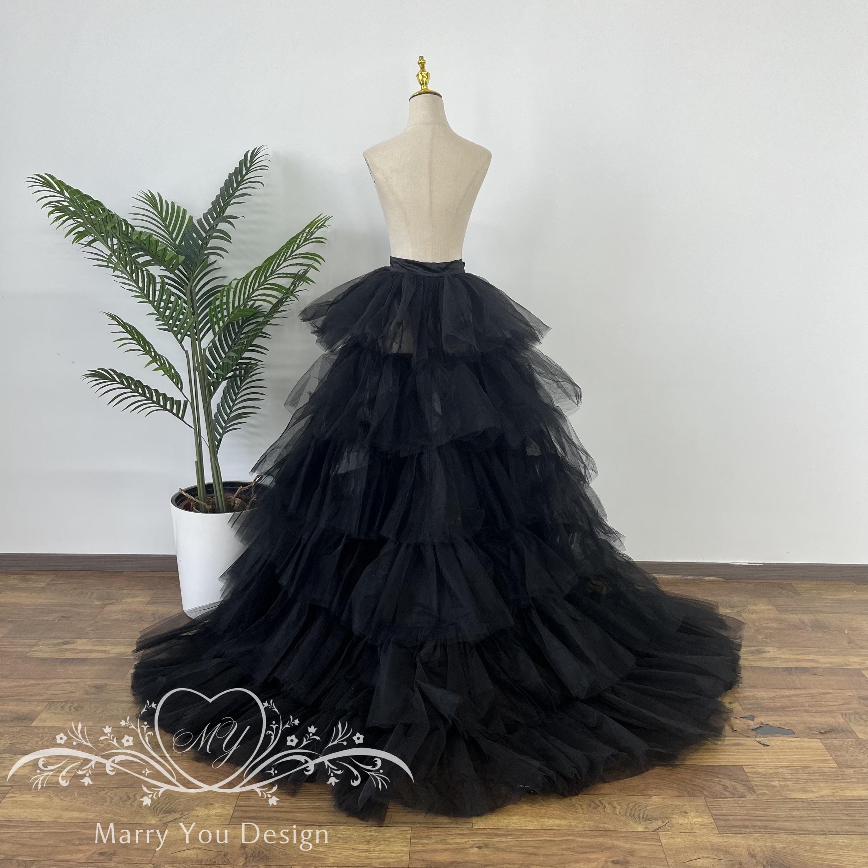 willfully random tiered tulle & pongeeSK 安く 買う