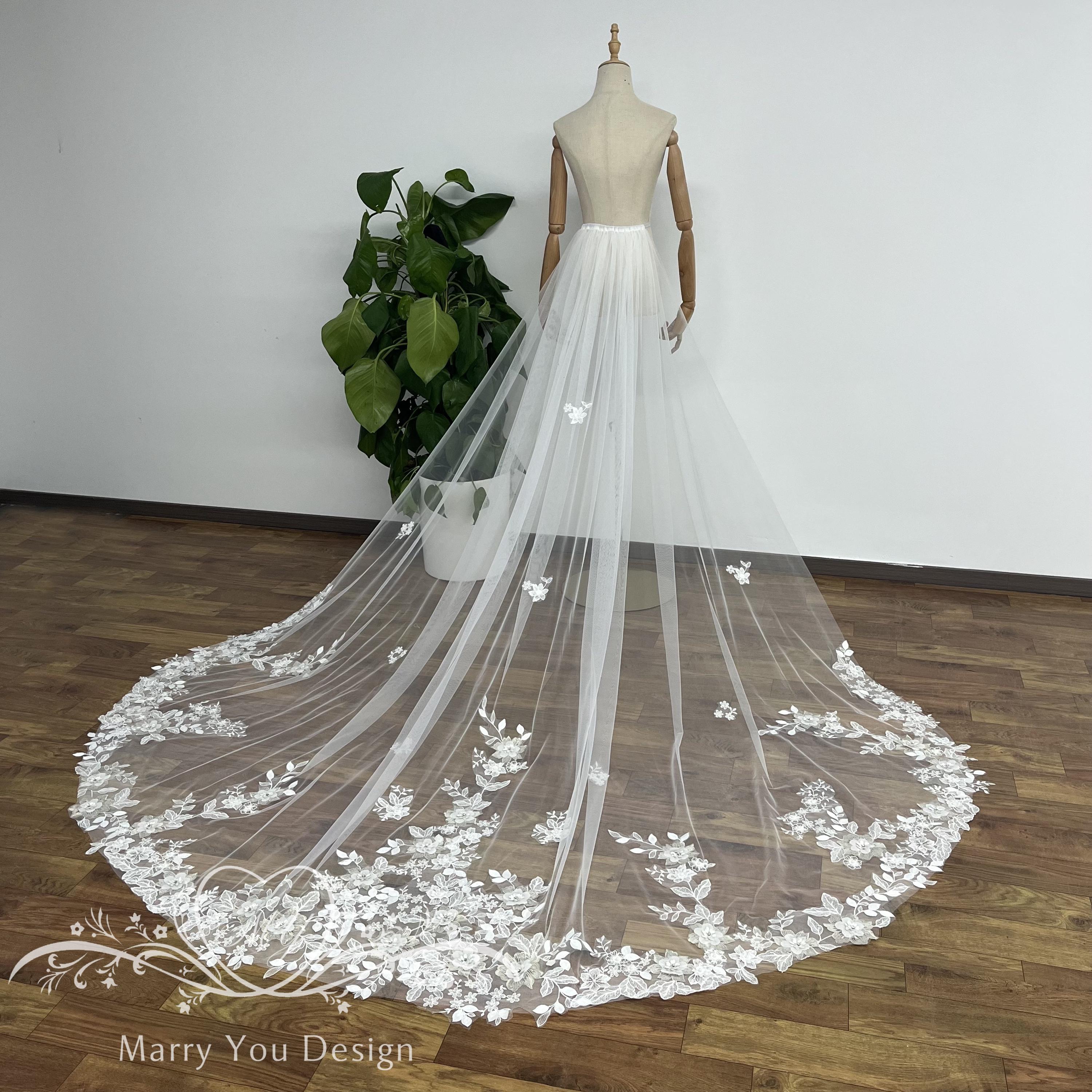 Dreamy Detachable Train for Wedding