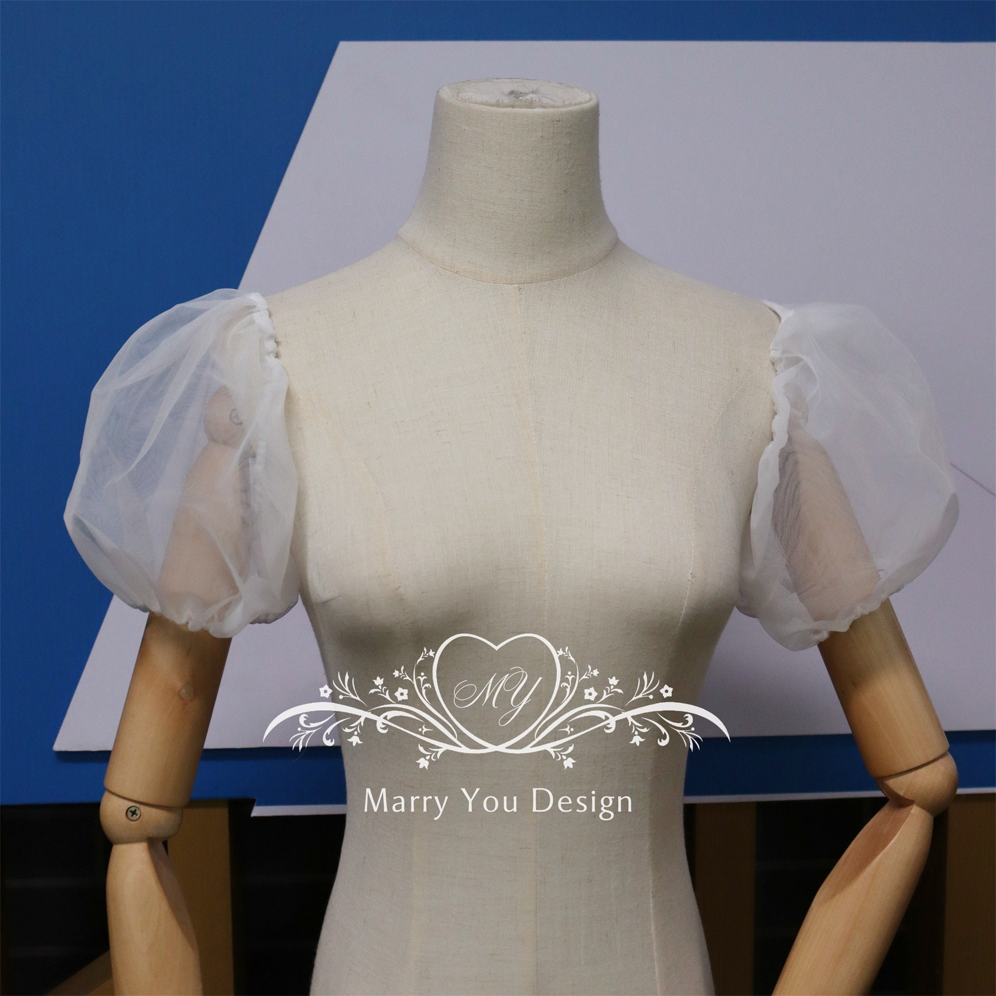 【SR sheer】PUFFY BLOUSE (WHITE) White Sheer Puff-Sleeve Blouse – ELAGIA