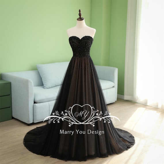 black senior prom dresses Black Satin Sheath One Shoulder Simple Long Prom Dresses With Slit, MP1049