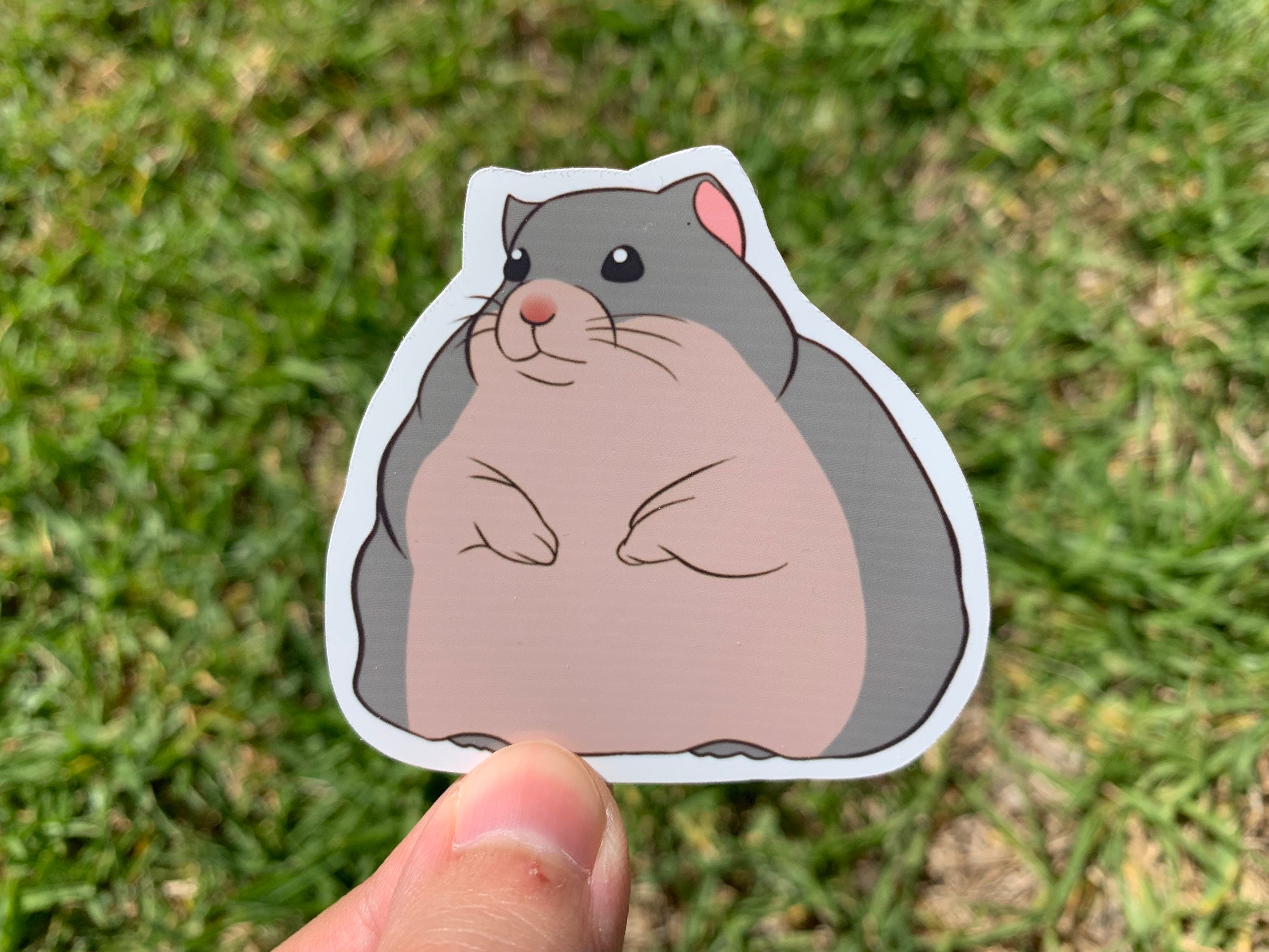 Fat Animal Stickers, Set of 8, Cut Separately - Etsy