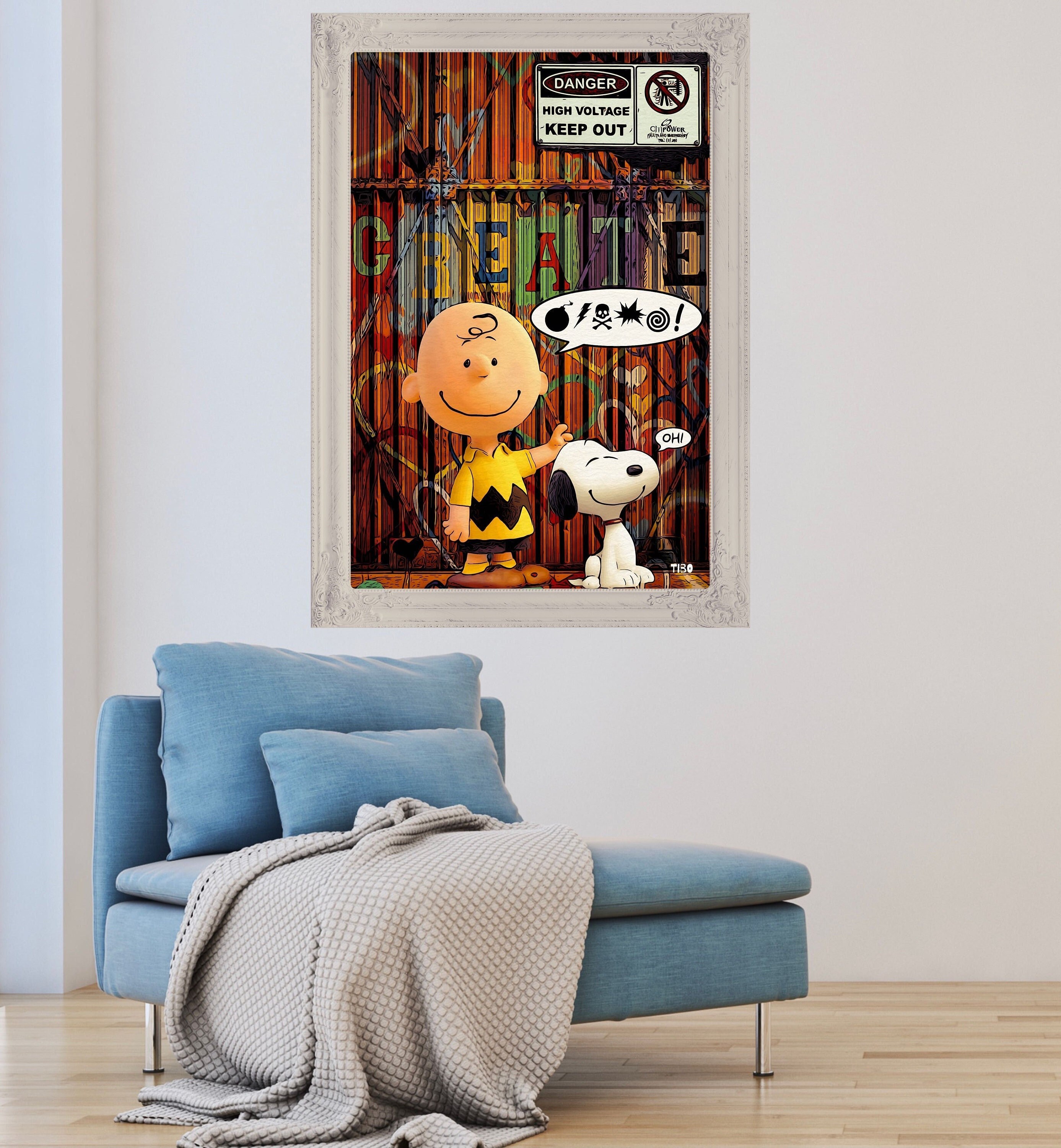 Tibart Affiche Peanuts