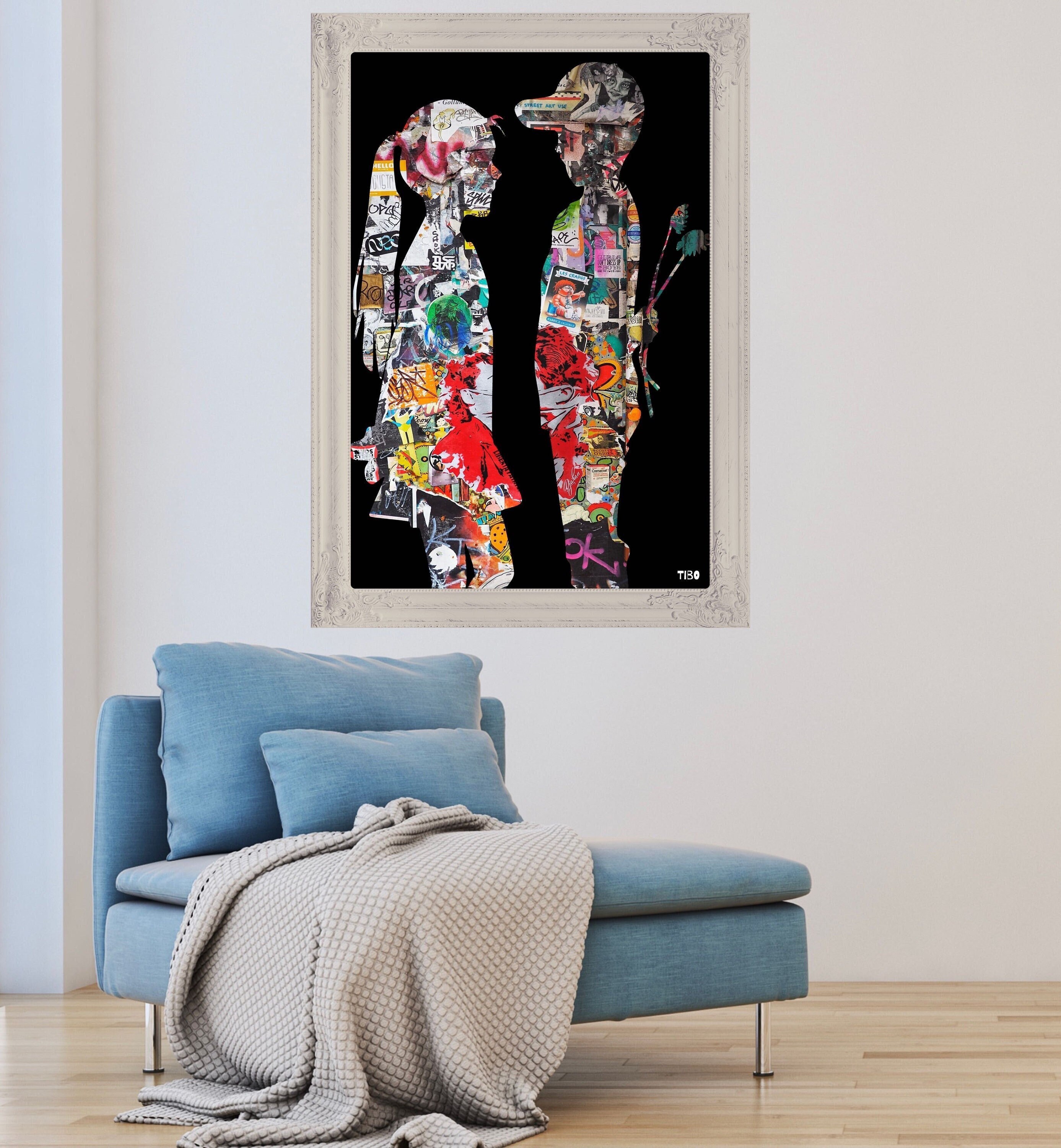 Tibart Affiche Graffiti Love