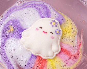 Cute Ghost Bath Bomb Mold, DIY original BathBombs Set 3D Printed Kit, Fun Gift Idea for Halloween