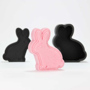 Kaninchen Badebombenform, DIY original Badebomben Set 3D Gedruckt Kit, Oster Geschenkidee für Kinder