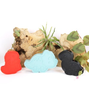 3D-badbommal dinosaurusfamilie, originele DIY-badbommenset dinosaurussen, 3D-geprinte malkit. Leuk cadeau-idee voor moeder en kinderen