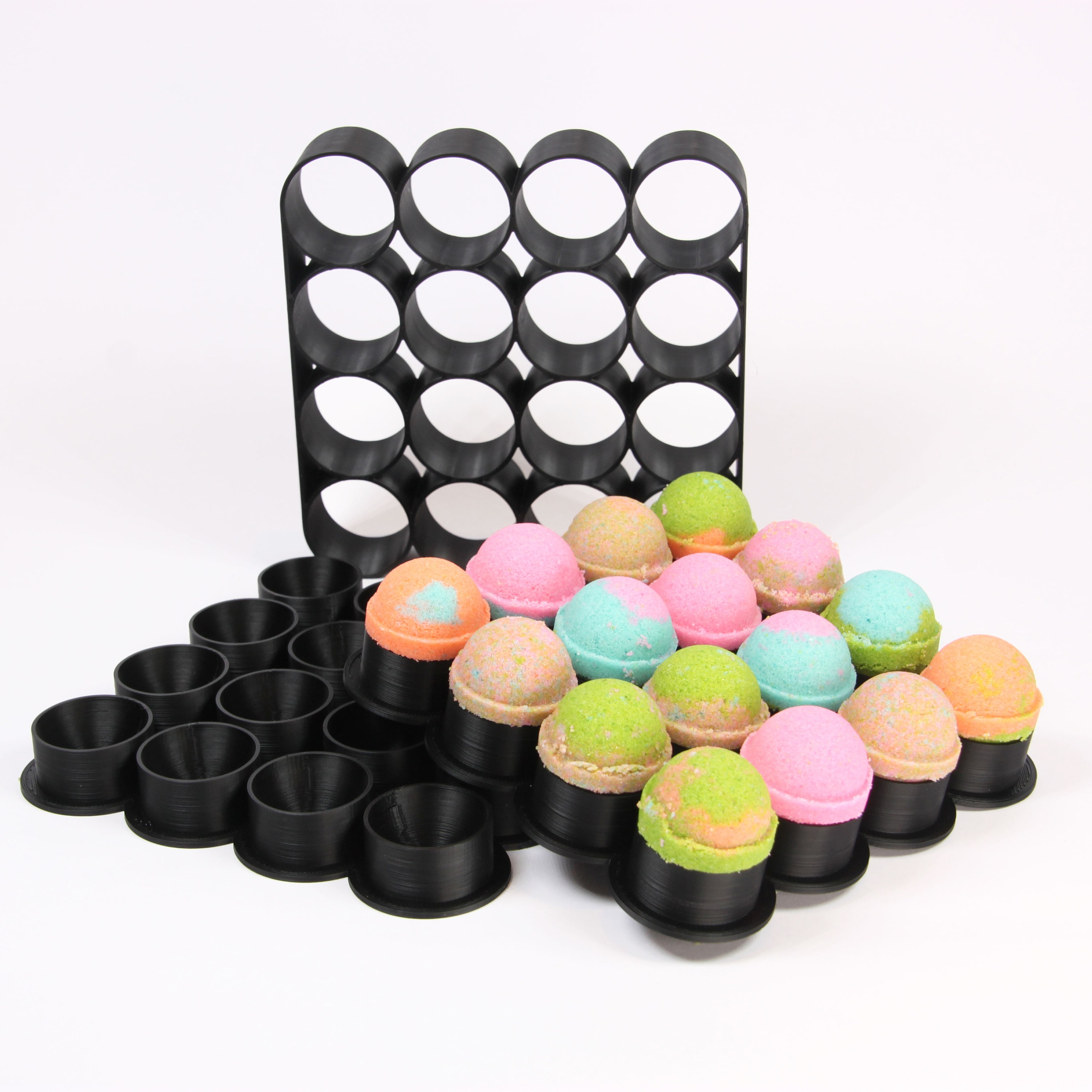 16 X SPHERE BATH BOMBS Mold in One Batch Perfect Round Shape. Etsy UK