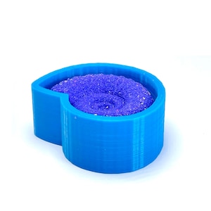 FOSSIL 2.5 inches BATH BOMB Molds, 3d Printed Bath Bomb Mold, Diy Craft Making Kit, Best Eco Bath Bomb Molds Press, Unique Gift