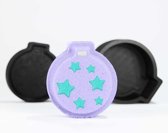 Weihnachtsverzierung Badebombenform, DIY ursprüngliches Badebomben-Set 3D gedrucktes Kit, lustige Geschenkidee für die Feiertage