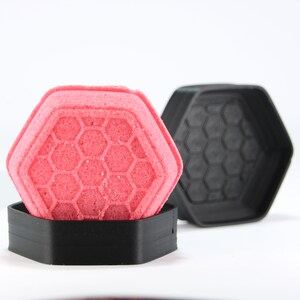 HONEYCOMB 3 inches Bath Bomb Mold, DIY original BathBombs Set 3D Printed Kit, Fun Gift Idea for Mom&#39;s & Kids