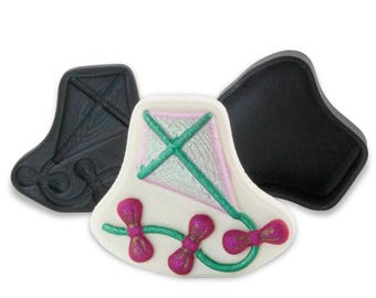 Kite Bath Bomb Mold, DIY original BathBombs Set 3D Printed Kit, Fun Gift Idea for Mom's & Kids