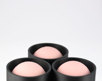 3 X SPHERE 3.5 inches BATH BOMBS mold in one Batch! Perfect round shape. BathBombs 3D Printed Kit