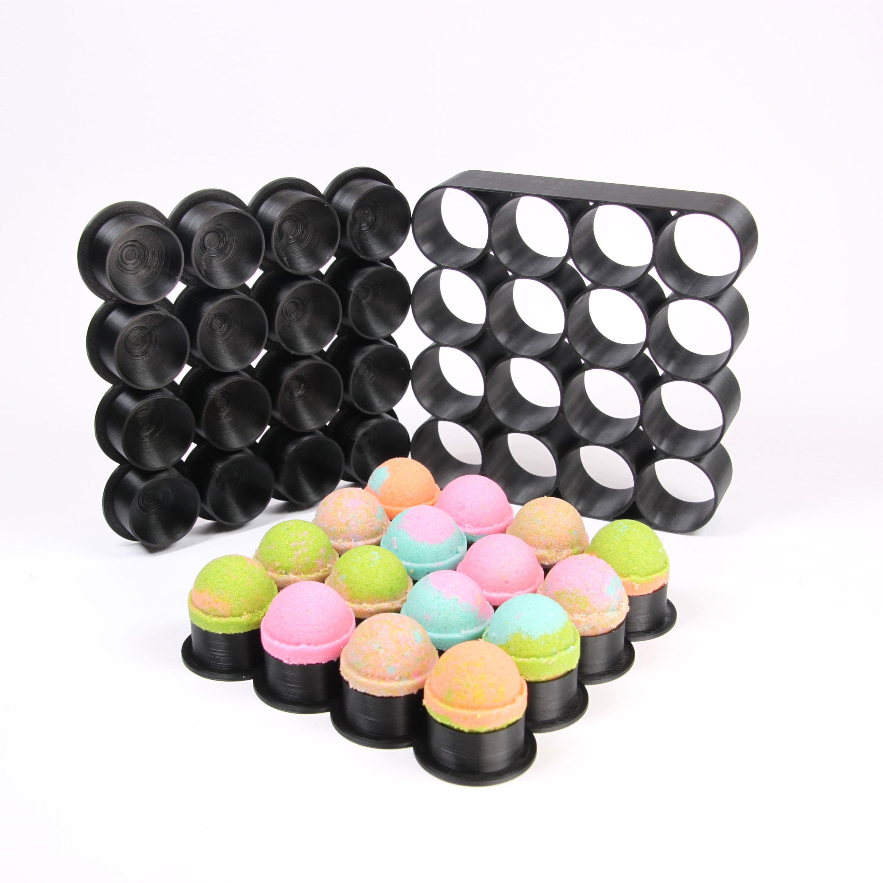 16 X SPHERE BATH BOMBS Mold in One Batch Perfect Round Shape. Etsy UK