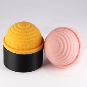 Molde para bomba de baño RIPPLE BALL de 3 pulgadas, kit de impresión 3D para crear tus propias bombas de baño, regalo divertido para mamás e hijos.