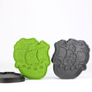 PIRATE SHIP Bath Bomb Mold, DIY original BathBombs Set 3D Printed Kit, Fun Gift Idea for Mom&#39;s & Kids Active
