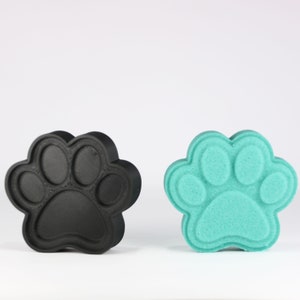 PAW 2,5 Zoll Badebombenform, DIY original Badekugeln Set 3D gedrucktes Kit, lustige Geschenkidee für Mamas & Kinder
