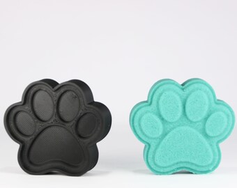 Molde para bomba de baño PAW de 2,5 pulgadas, kit de impresión 3D para crear tu propia bomba de baño, ideal como regalo para mamás e hijos.