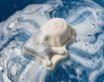 Snail with Skull Bath Bomb Mold, DIY original BathBombs Set 3D Printed Kit, Fun Gift Idea for Mom's & Kids