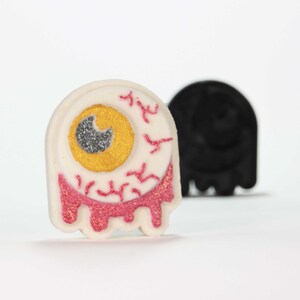 Bloody Eye 2.5 inches Bath Bomb Mold, DIY original BathBombs Set 3D Printed Kit, Fun Gift Idea for Halloween