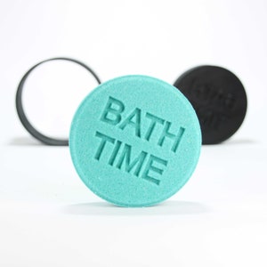 Bath Time SHOWER STEAMER 2 inches Bath Bomb Mold, DIY original BathBombs Set 3D Printed Kit, Fun Gift Idea for Mom's & Kids