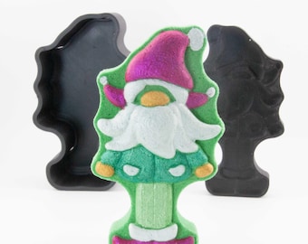 Garden Elf Bath Bomb Mold, DIY original BathBombs Set 3D Printed Kit, Perfect for Christmas Gifts
