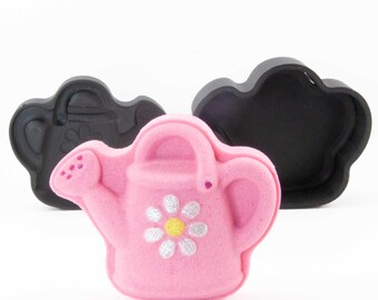 Watering Can Bath Bomb Mold, DIY original BathBombs Set 3D Printed Kit, Fun Gift Idea for Mom's & Kids