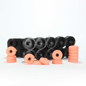 Mini Donuts Mehrere Badebombenform, machen Charge (X10) 1 ""mikro süße Badebomben."