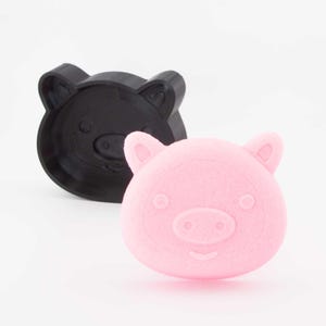 Pig Hybrid Bath Bomb Mold,  DIY original square BathBombs Set 3D Printed Kit, Fun Gift Idea for Animal Lovers