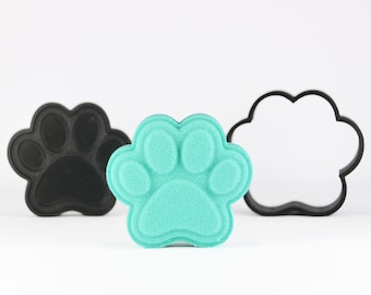 Molde para bomba de baño PAW de 3 pulgadas, kit de impresión 3D para crear tus propias bombas de baño, regalo divertido para mamás e hijos.