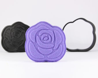 ROSE Bath Bomb Mold, DIY original BathBombs Set 3D Printed Kit, Fun Valentines Gift Idea for Mom's & Kids